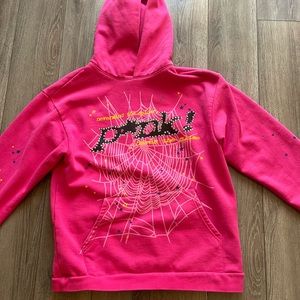 Sp5der pink hoodie young thug